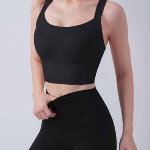 Aktif Giyim İçin Sırtı Açık Halter Spor Sütyeni RUXI