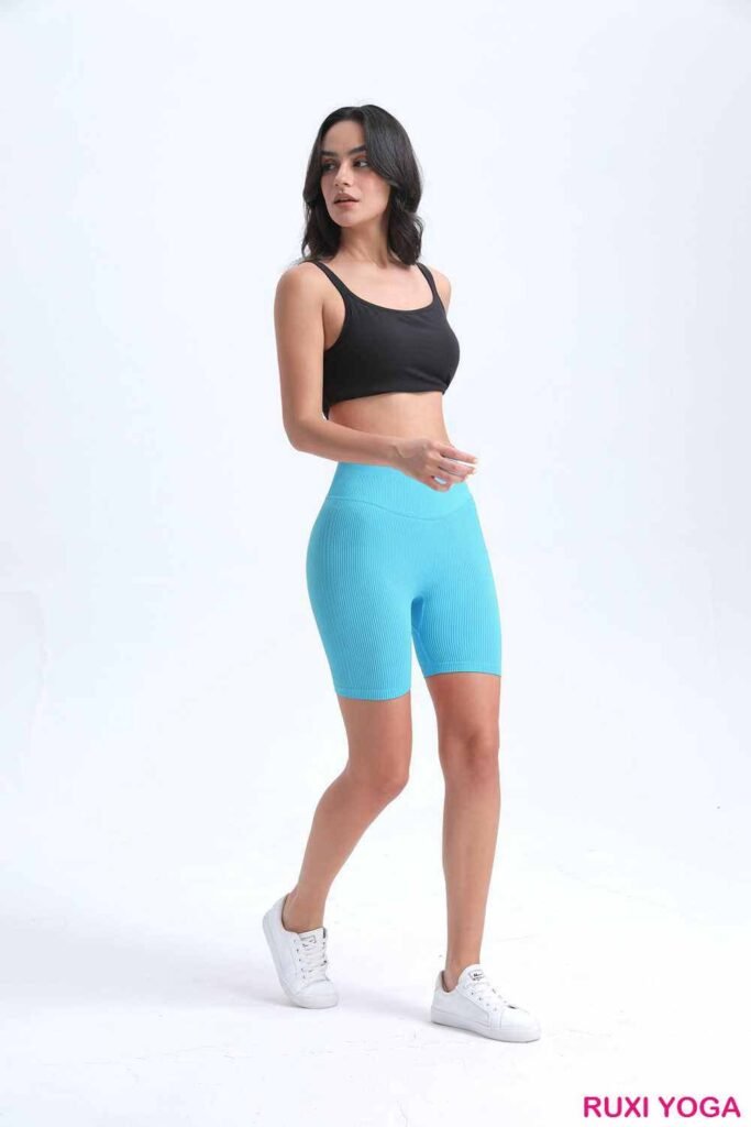 Kadınlar İçin Bej Bisiklet Şortu RUXI tr3301