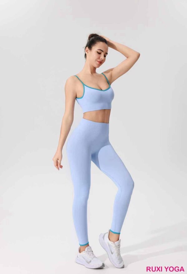 Kadınlar İçin Siyah Yoga Pantolonu Rahat Esnek Kesim RUXI
