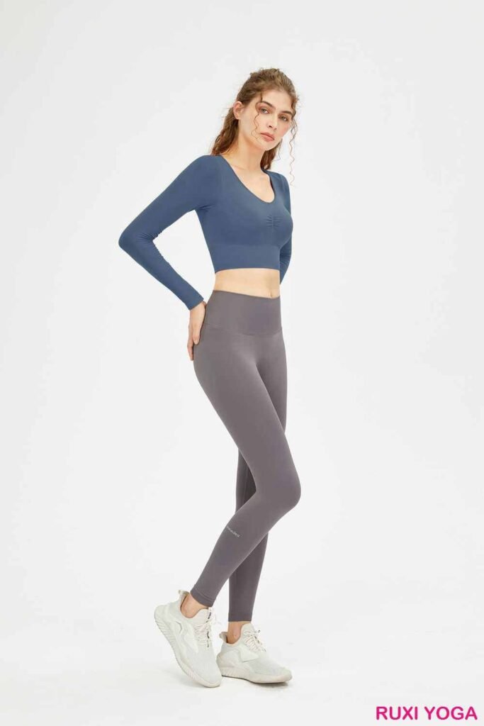 Kadınlar İçin Nefes Alabilen Polyester Yoga Şortu RUXI