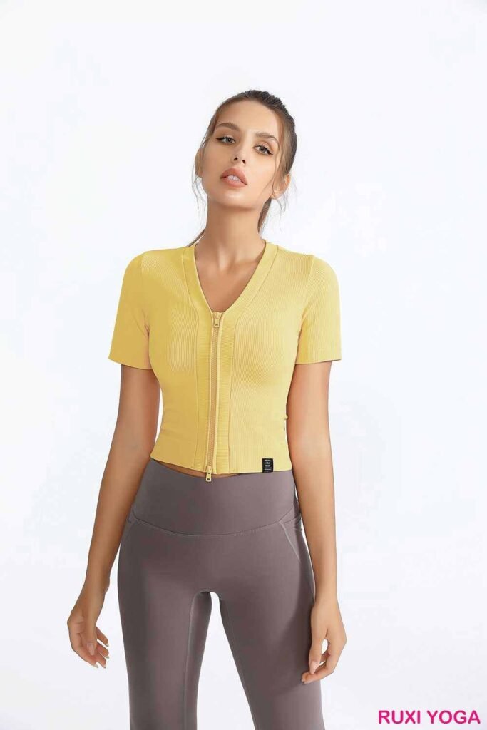 Sıcak Yoga İçin Nefes Alabilen Yoga Şortu RUXI tr3956