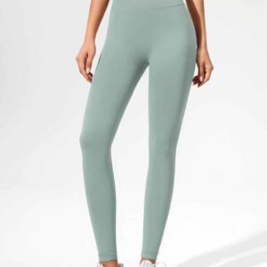 Tereyağı Yumuşak Yüksek Bel Yoga Pantolonu RUXI tr340