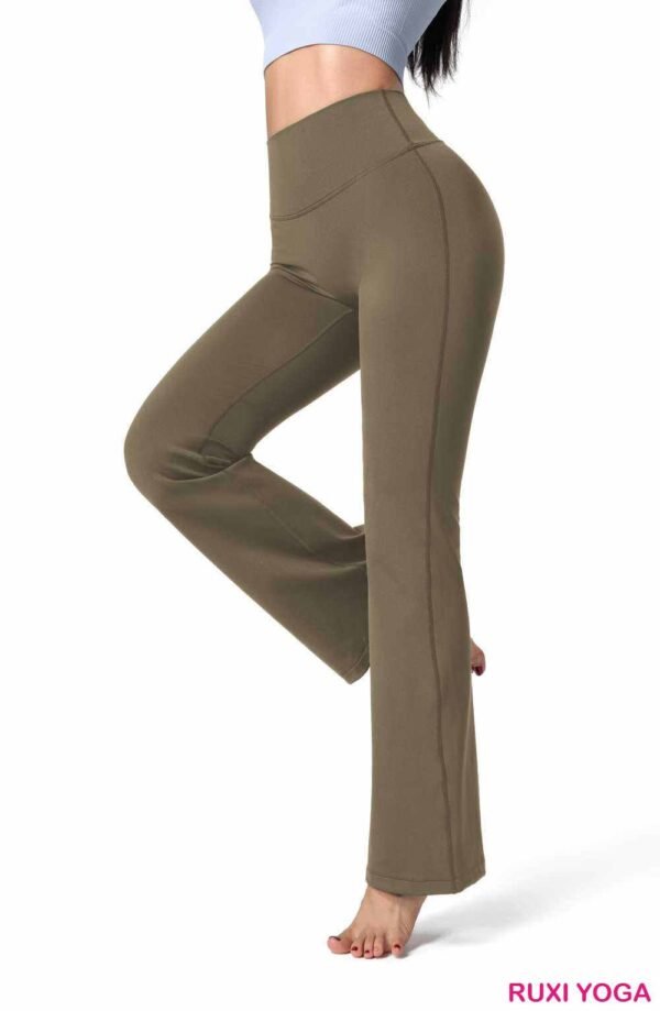 Rahat Kesim Geniş Paça Yoga Pantolonu RUXI tr645