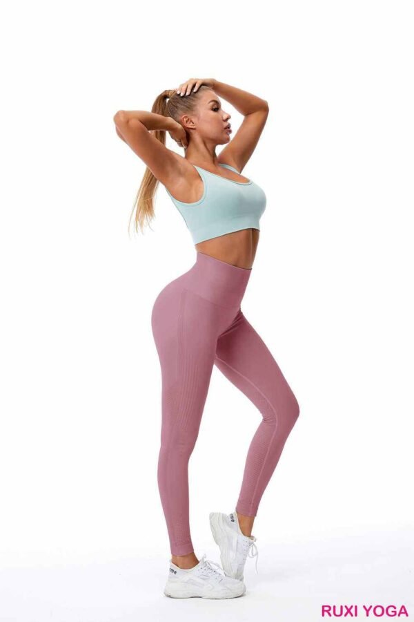 Cepli Rahat Geniş Paça Yoga Pantolonu RUXI tr436