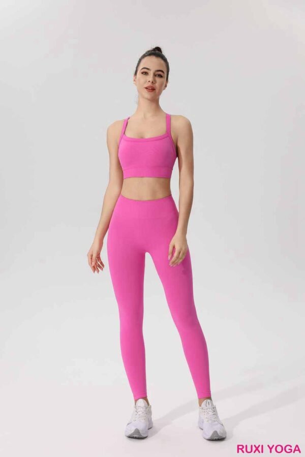 Rahat Yüksek Bel Mavi Yoga Şortu RUXI tr900