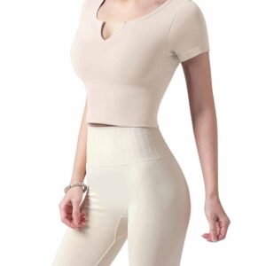 Kadınlar İçin Flare Pamuklu Yoga Pantolonu RUXI tr663