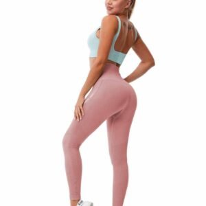 Kadınlar İçin Cepli Flare Paça Yoga Pantolonu RUXI tr576