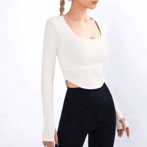 Katlanabilir Flare Yoga Pantolonu RUXI tr788