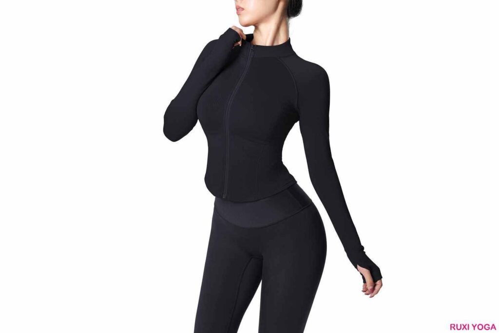 Kadınlar İçin Yüksek Bel Pamuklu Yoga Şortu RUXI tr3793