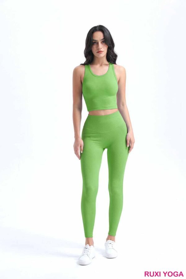 Rahatlık için Yüksek Bel Kadın Yoga Pantolonu RUXI tr1220