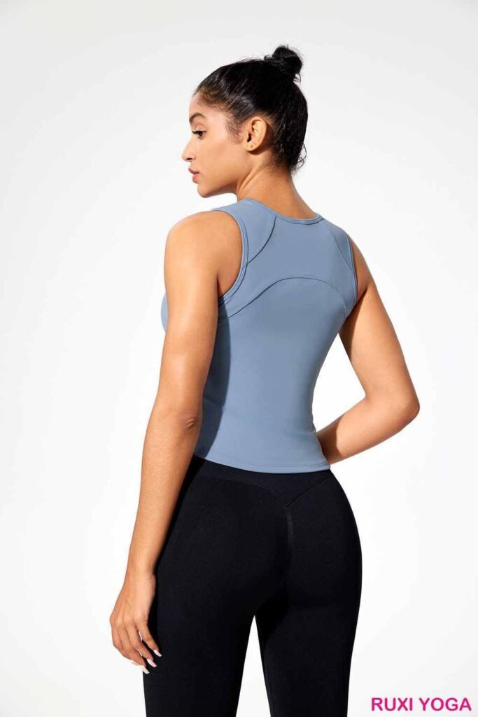 Cepli Yüksek Bel Antrenman Şortu RUXI tr3060