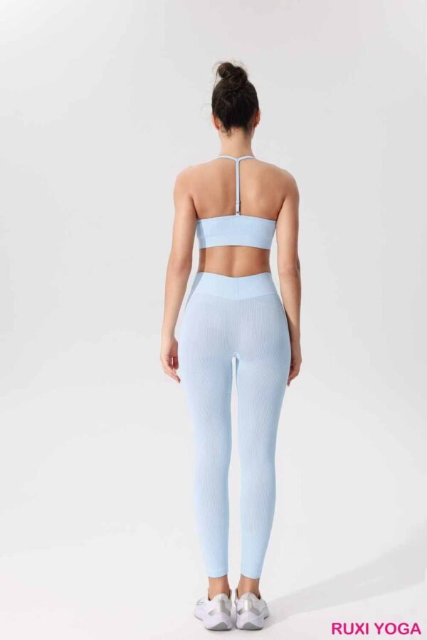 Bayan Yoga Pantolonu Yüksek Bel Fitness Pantolonu RUXI