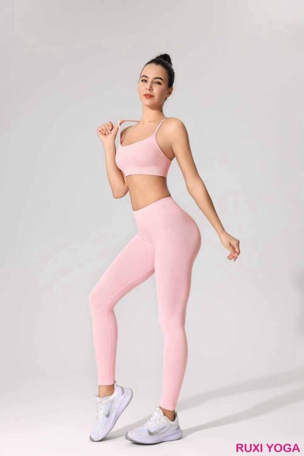 Açık Mor Dikişsiz Spor Sütyeni RUXI tr1644