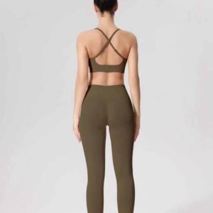 Düşük Bel Bootcut Yoga Taytı RUXI tr1149