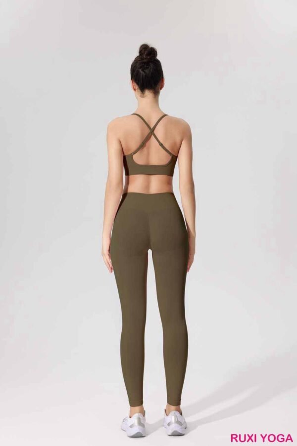 Düşük Bel Bootcut Yoga Taytı RUXI tr1149