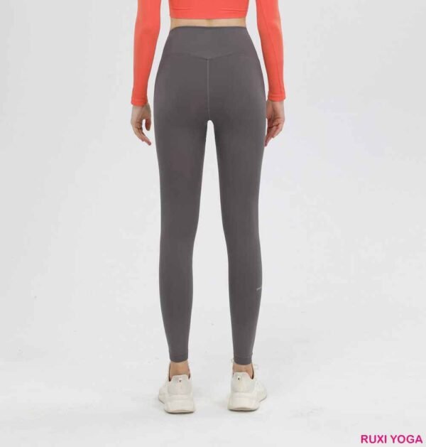 Kadınlar İçin Cepli Lacivert Yoga Pantolonu RUXI tr1147