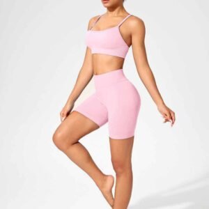 Kadınlar İçin Tek Omuzlu Sporcu Sütyeni Fitness Yoga RUXI