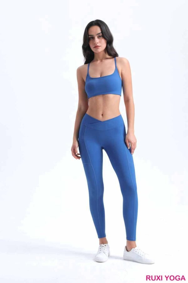 Düzgün Bir Uyum İçin Scrunch Bum Spor Taytları RUXI tr627