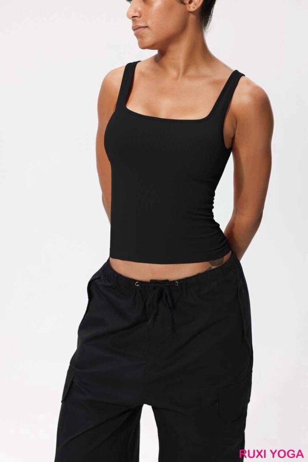 Scrunch Spor Taytı Yüksek Bel Esnek Fit RUXI tr359