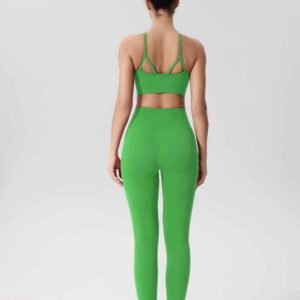 Aktif Kadınlar İçin Şık Yüksek Bel Yoga Pantolonu RUXI