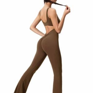 Esnek Polyester Spandex Yoga Pantolonu RUXI tr859
