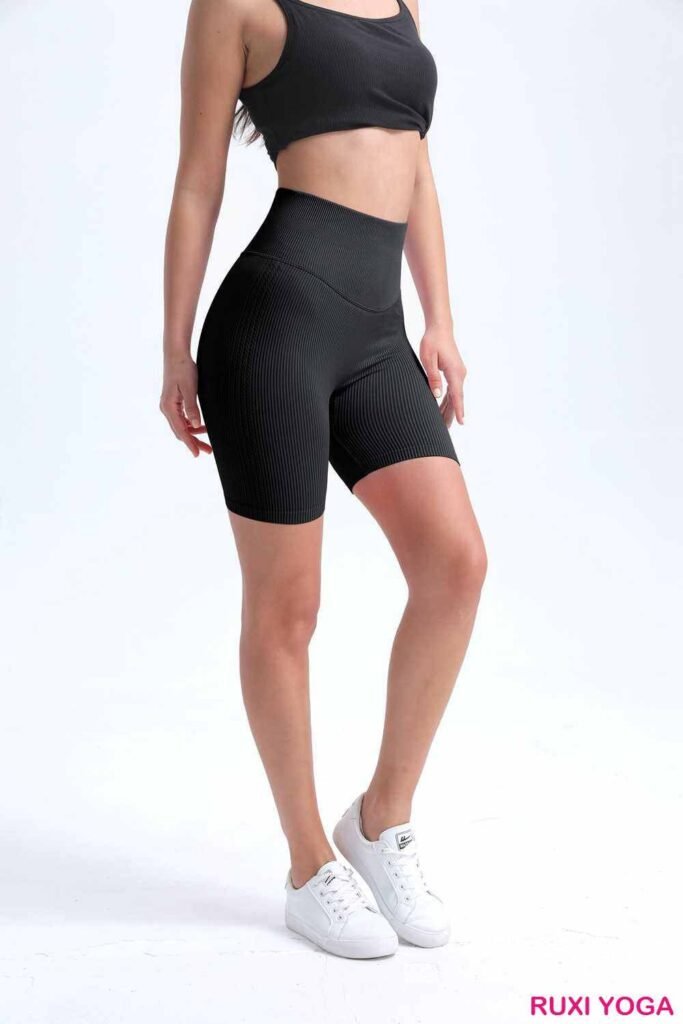 Maksimum Konfor İçin Dar Kesim Spor Şortları RUXI tr3314
