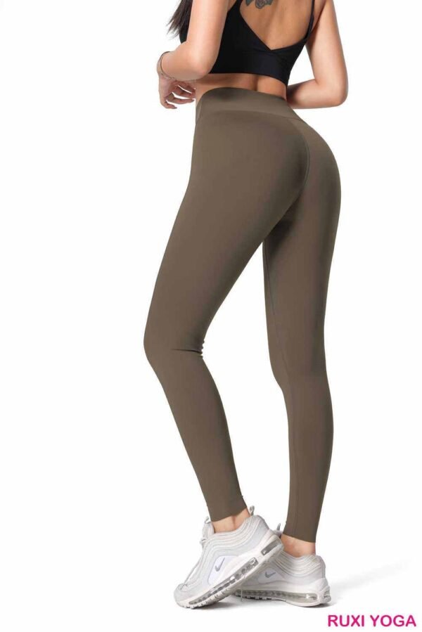 Kadınlar İçin Beyaz Yoga Pantolonu Rahat Esnek Kesim RUXI