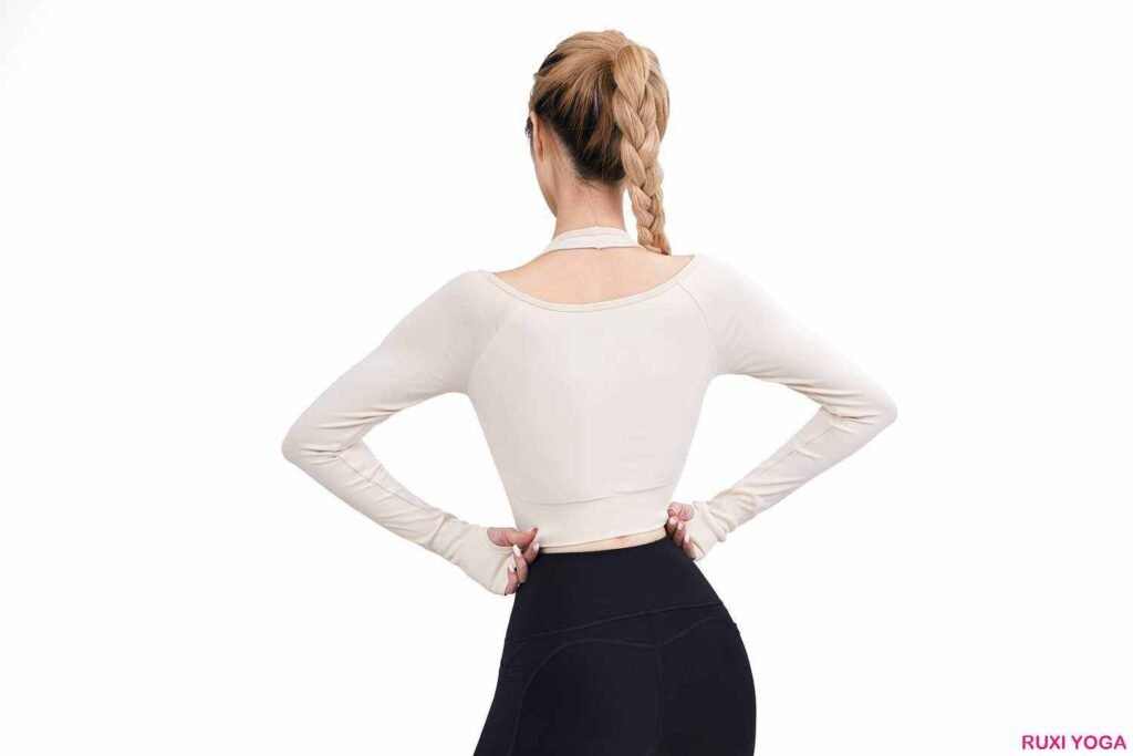 Kadın 3 Parça Yoga Şort Takımı RUXI tr3839