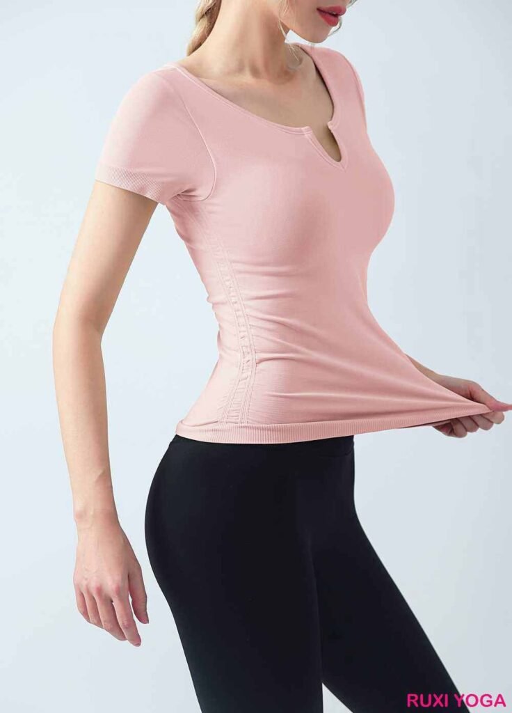 Kadın Rahat Kısa Yoga Pantolonu RUXI tr3862