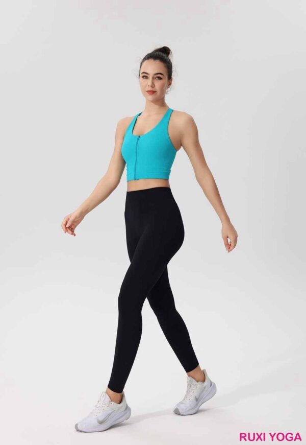 Kadın Pamuklu Flare Tayt Esnek Yoga Pantolonu RUXI tr500