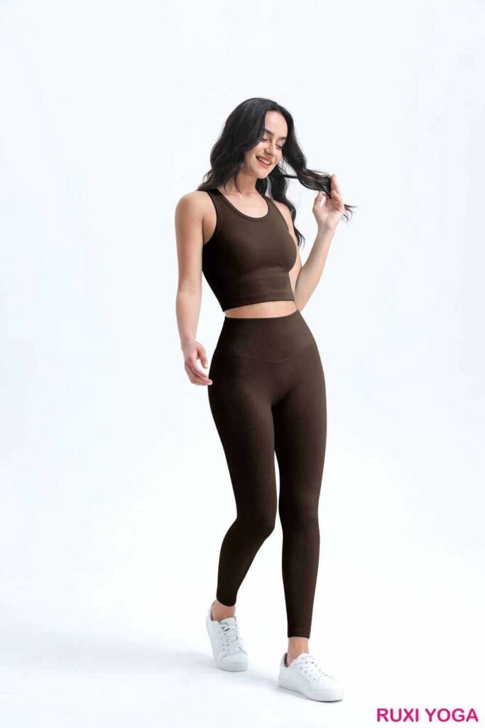 Kadın Stretch Spor Salonu Yoga Şortu RUXI tr3354