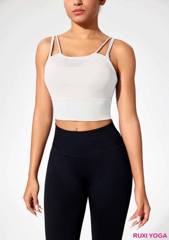 Kadın Sarı Koşu Şortu Hafif Spor Giyim RUXI tr3121