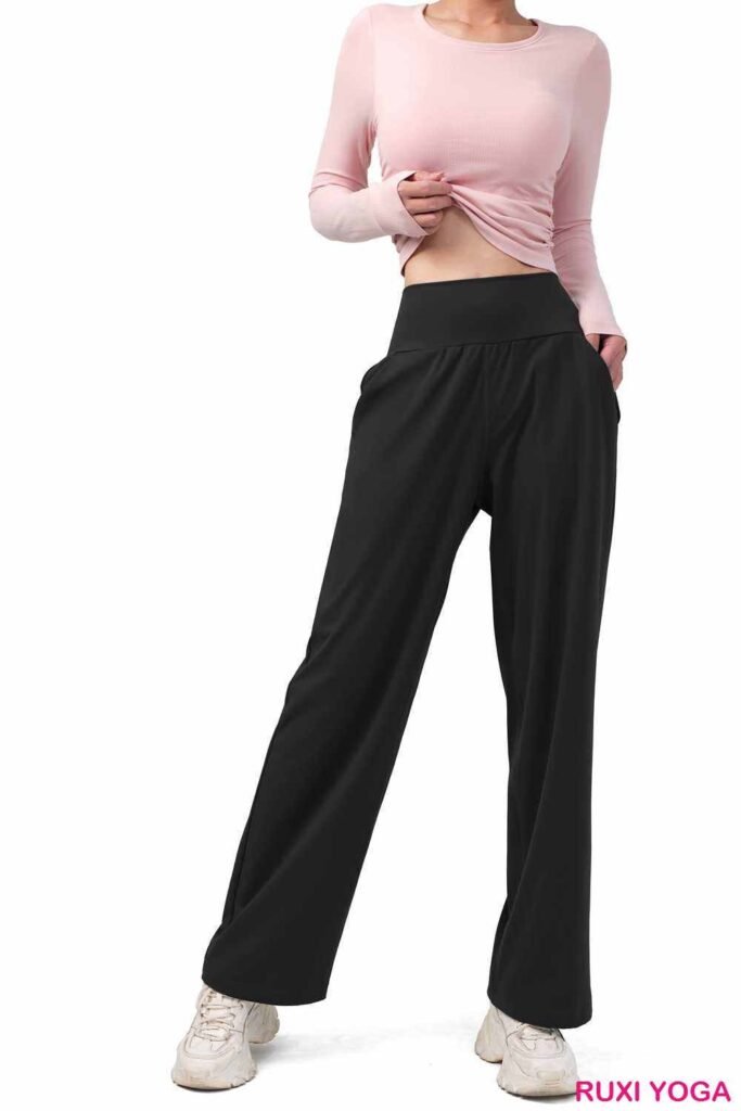 Kısa Boylar İçin Rahat Uyum Sağlayan Yoga Pantolonları